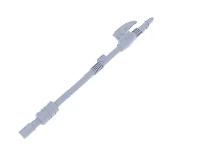 Vintage Weequay Vibro lance 1-18 Scale Hasbro Kenner Free 3D print model