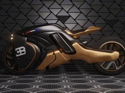Sci-Fi concept Bike new 3D model