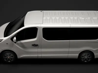 Fiat Talento Minibus SpaceClass LWB 2020 3D model
