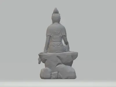 Guanyin Bodhisattva Buddha Statue  3D print model purchase
