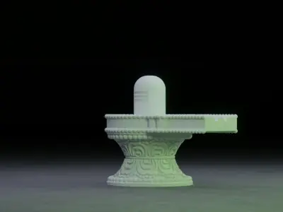 Shivling Idol 3D Printable model 3D print model