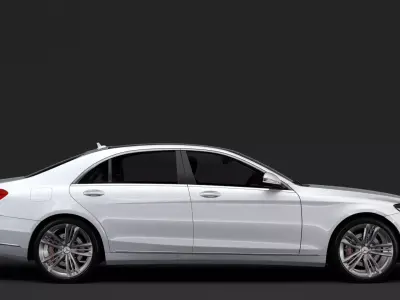 Mercedes Benz S 560 Lang 4MATIC V222 2018 3D model