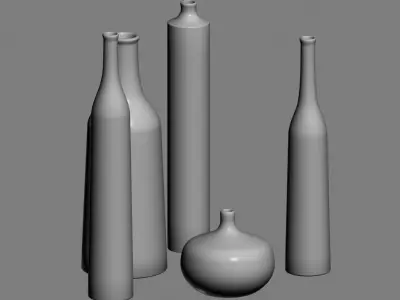 vase 34 3D model purchase