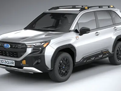 Subaru Forester Wilderness 2026 3D model