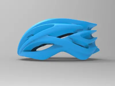 light weight bicycle helmet 3D model