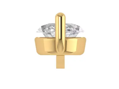 SOLITAIRE PENDANT 3D print model