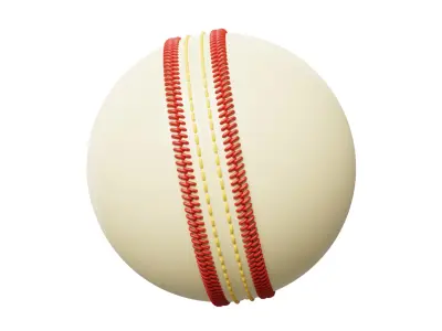 Cricket Ball 3D model