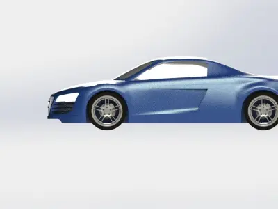 audi R8 3D model