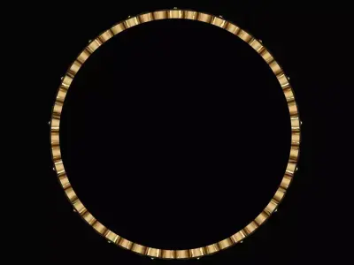 Arabic Tire Ring 3D print model