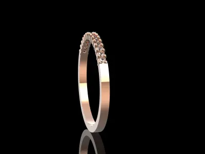 Light Diamond Ring 3D Print Model 3D print model