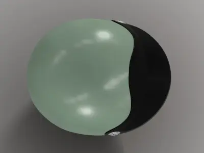 Helmet Retro Motorcycle - F1 Low-poly 3D model