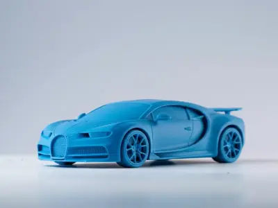 Buggati Chiron 3D Car Model 3D print model