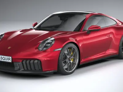 Porsche 911 Carrera GTS 2025 3D model
