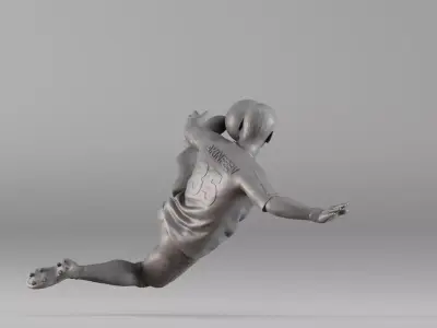 S00027 Legendary Goalkeeper Igor Akinfeev 3D print model