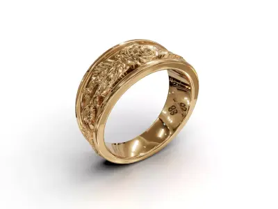 ring woman  3D print model 162