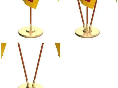 Sir Lanka Flag Pack 3D model