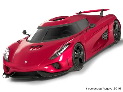 Koenigsegg Regera 3D model