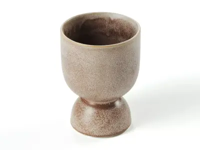 Madam Stoltz - plant pot powder m size 3D model