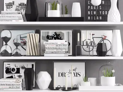 Decoration set 14 3D model