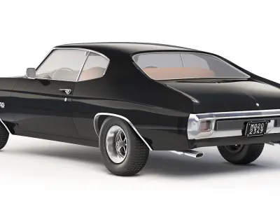 Chevrolet Chevelle SS 454 1970 3D model