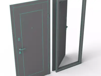 Jonne Door 3D model