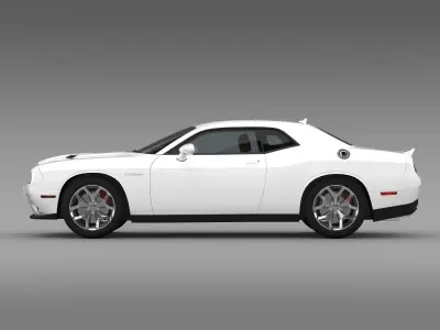 Dodge Challenger RT Classic LC 2015 3D model