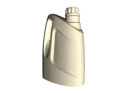 Motor Oil Bottle 3D print model