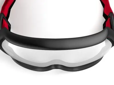 Goggles ski 3D model