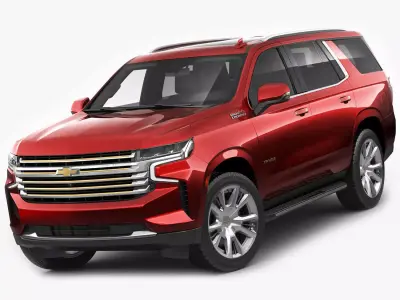Tahoe SUV 2021 3D model