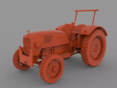 MAN 4P1 3D print model