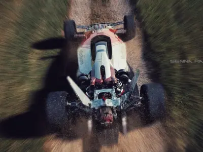 Senna Rally Fighter V12 Low-poly 3D model