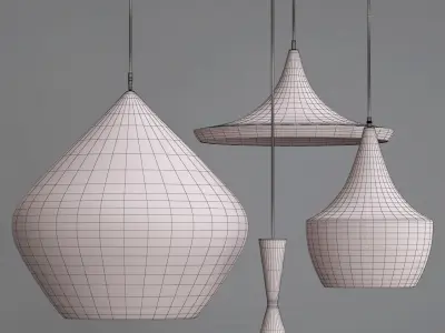 Light Tom Dixon White 3D model