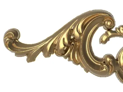  decorative pattern ready for 3D printing 3D model