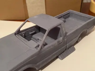 MAZDA B2000 1986 3D print model