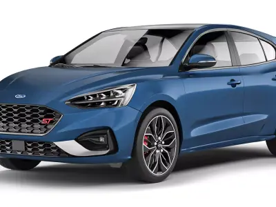 Focus ST Line 2020 3D model