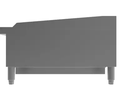  Wide Manual Griddle 3D model