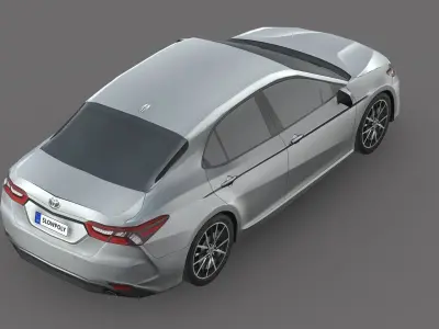 Toyota Camry LE Hybrid 2023 3D model