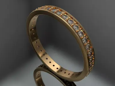 Eternity Ring 3D print model
