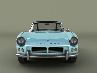 Triumph Spitfire Mk2 3D model
