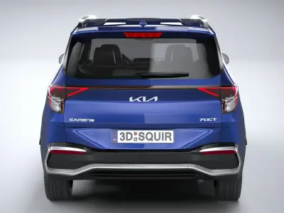 Kia Carens 2022 3D model
