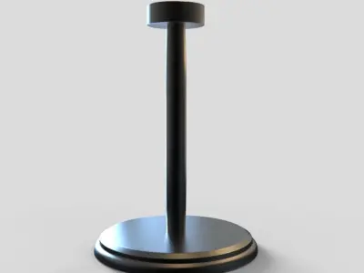 Helmet stands 3D print model
