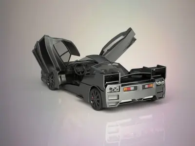 Sport car 3D model