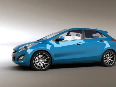 Hyundai i30 2012 3D model