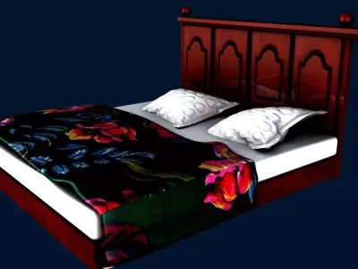 BED SET 3D model