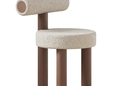 Freddo Dining Chair 3D model