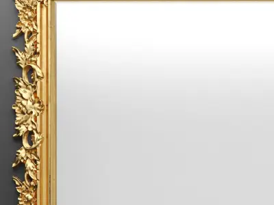 Classic mirror 2 3D model