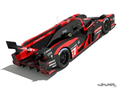 Audi R18 e-tron 2016 3D model