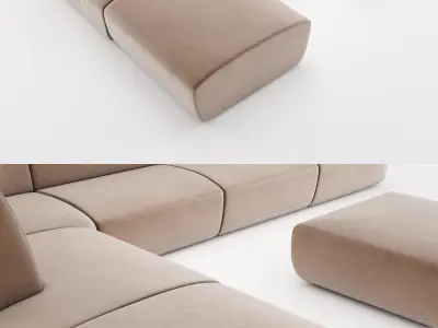 Stellar Works - Infinity Sofa 3D model
