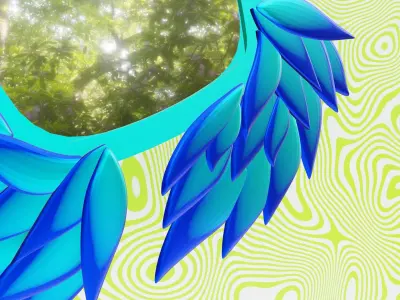Wall Mirror 3D model