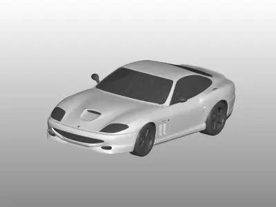 Ferrari 550  3D model